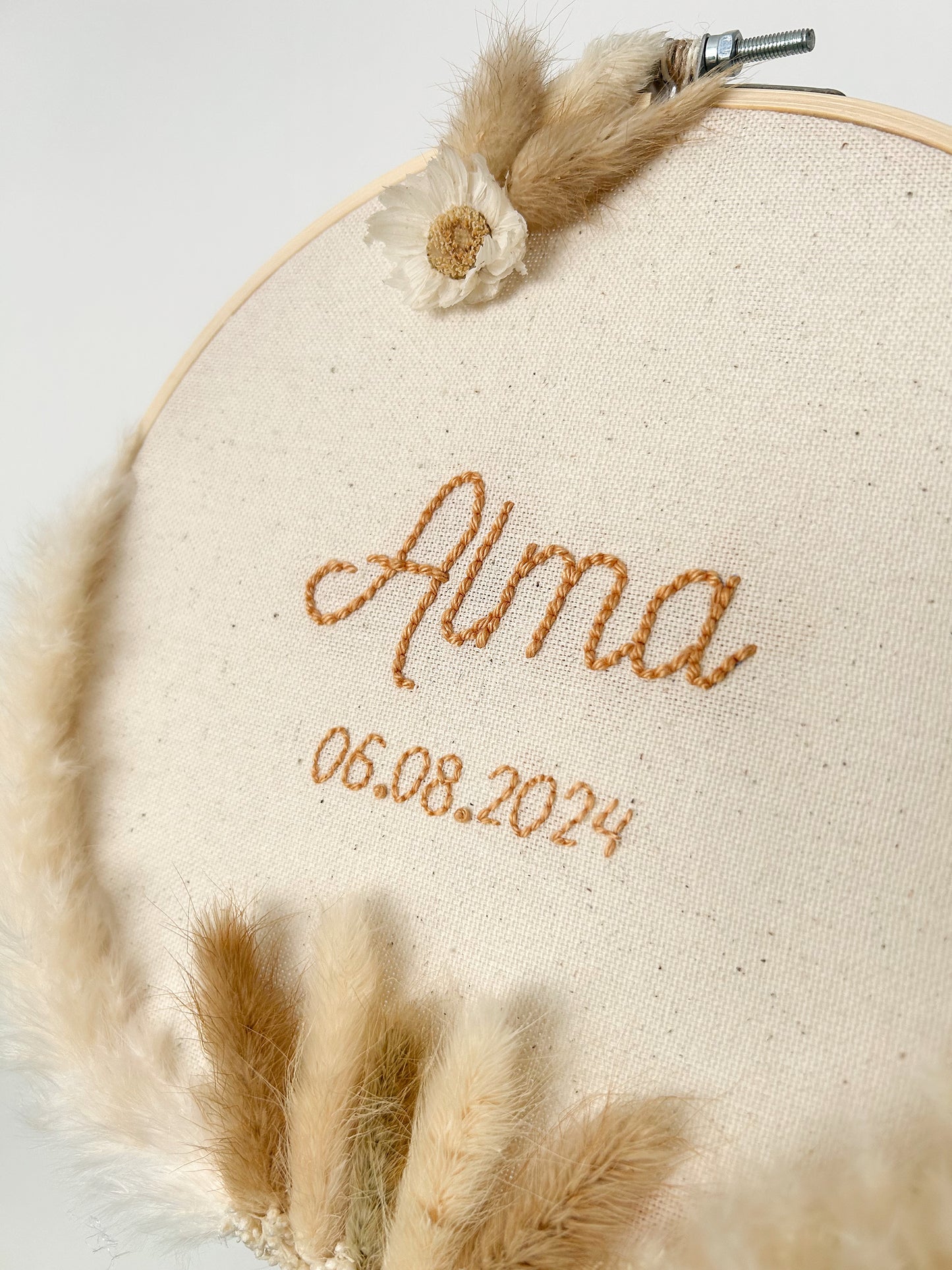 Tambour Alma avec date de naissance