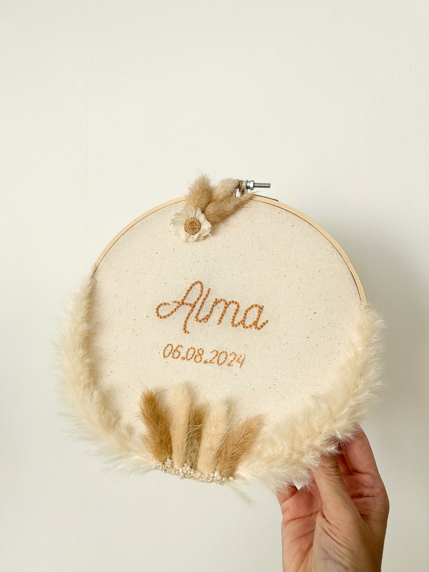 Tambour Alma avec date de naissance