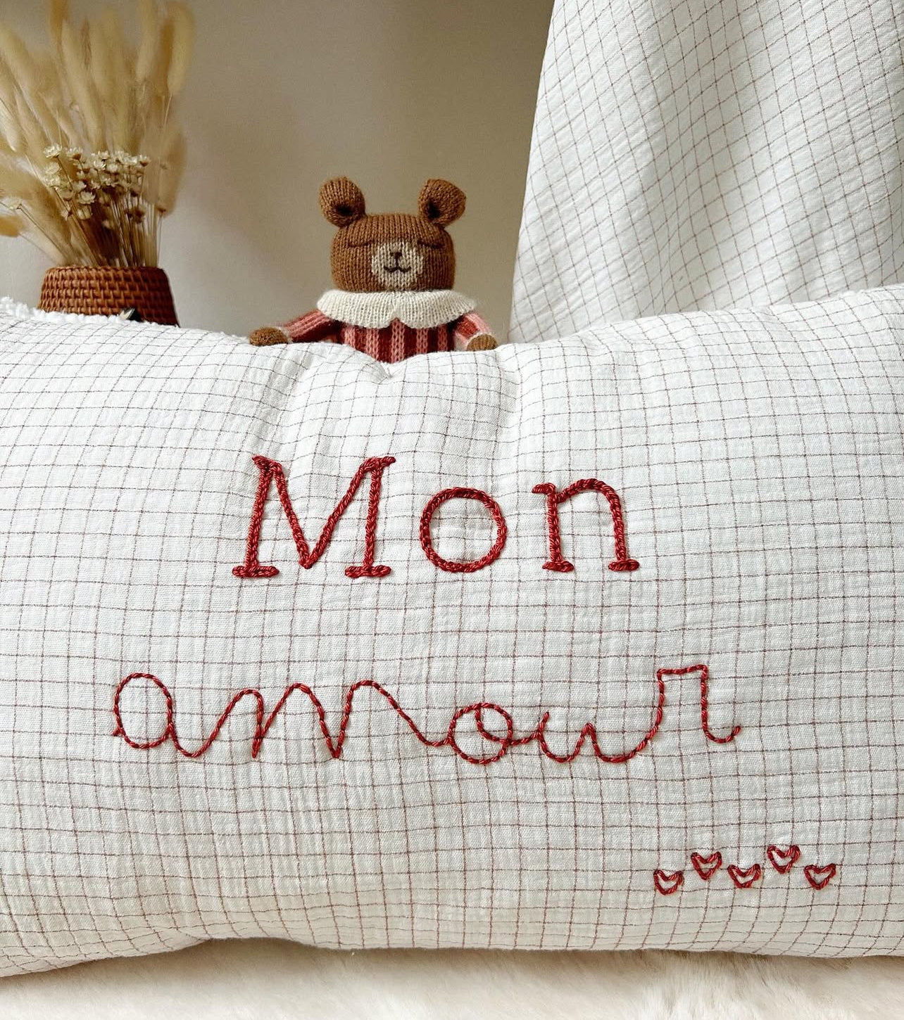 Coussin Mon amour