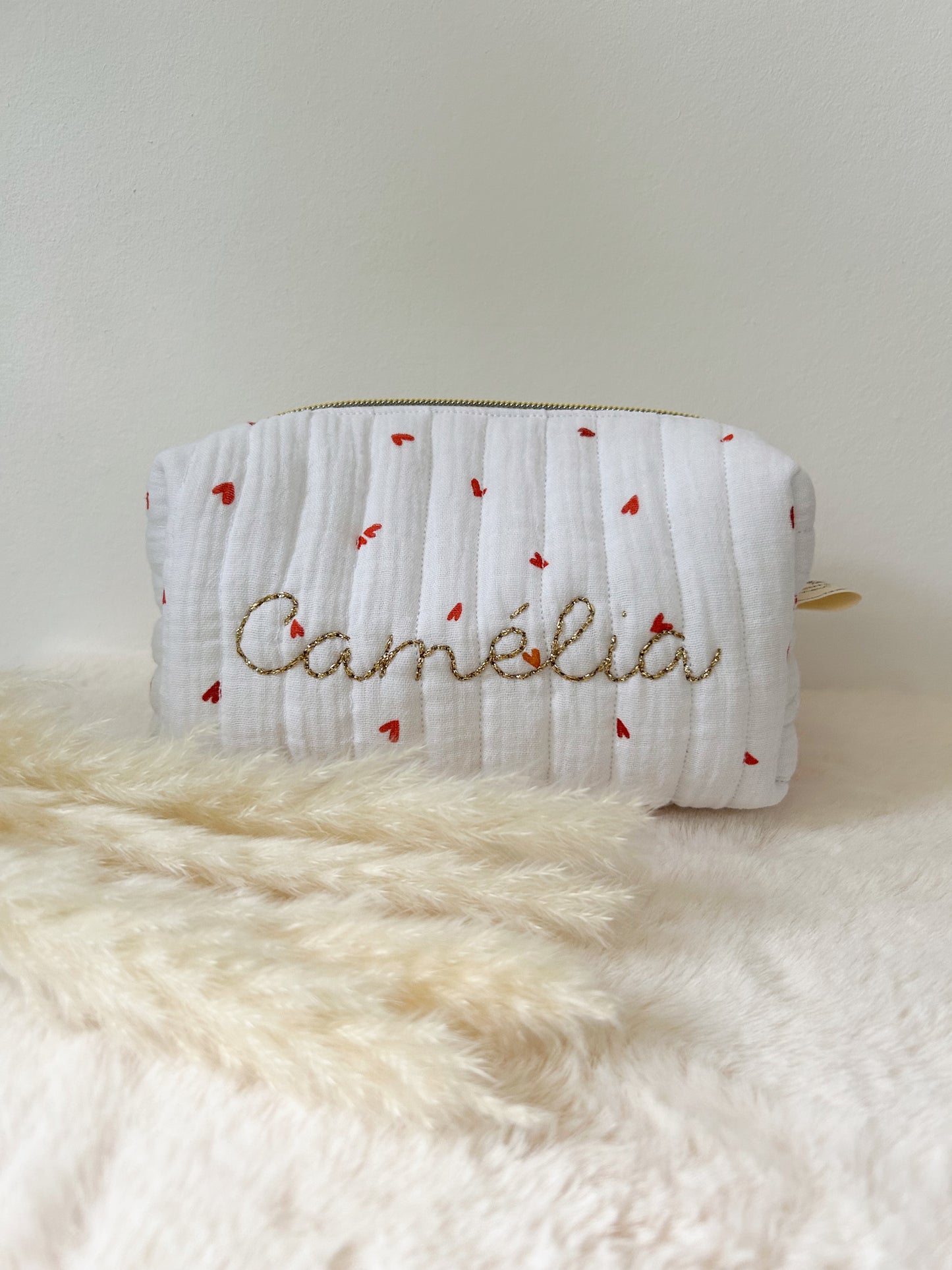 Trousse matelassée