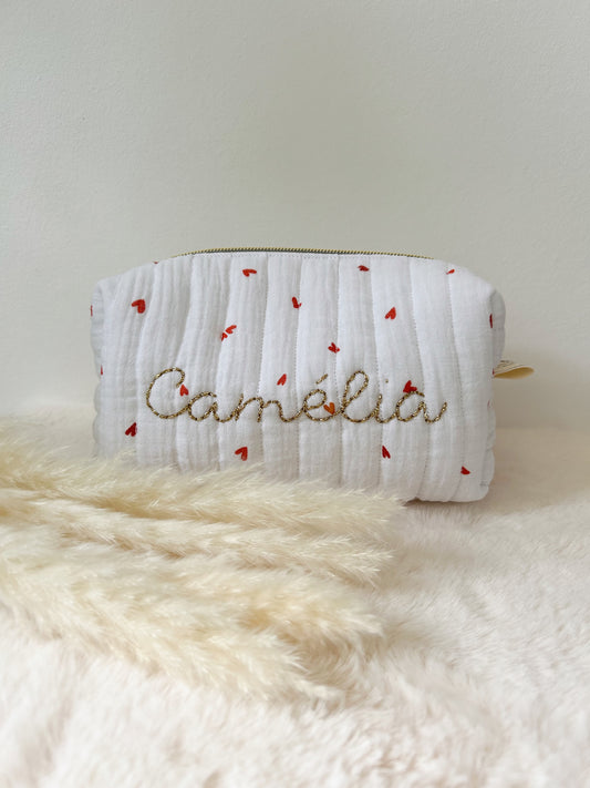 Trousse matelassée