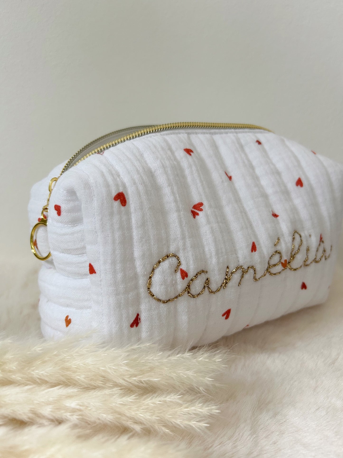 Trousse matelassée