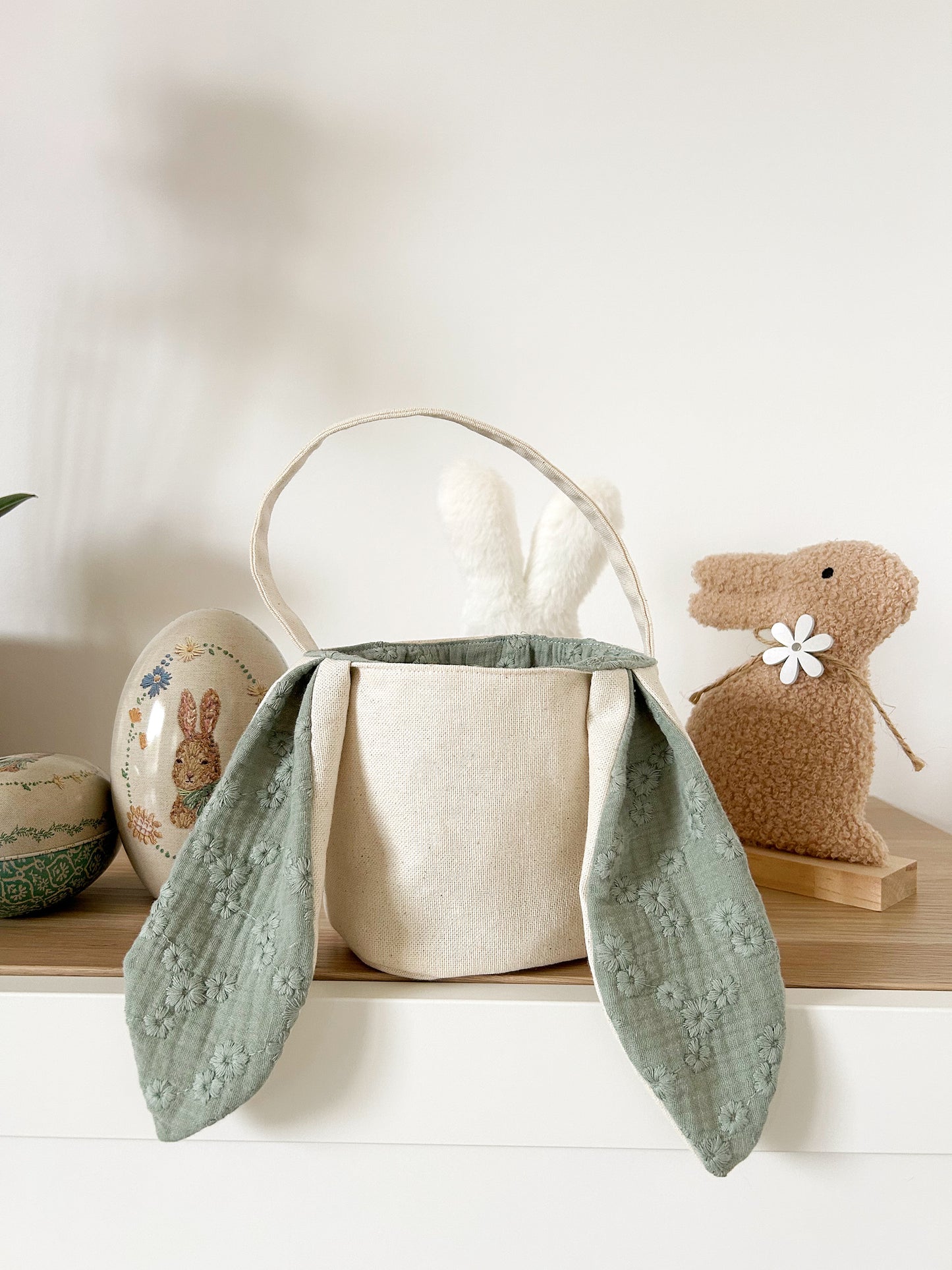 Panier lapin Pâques
