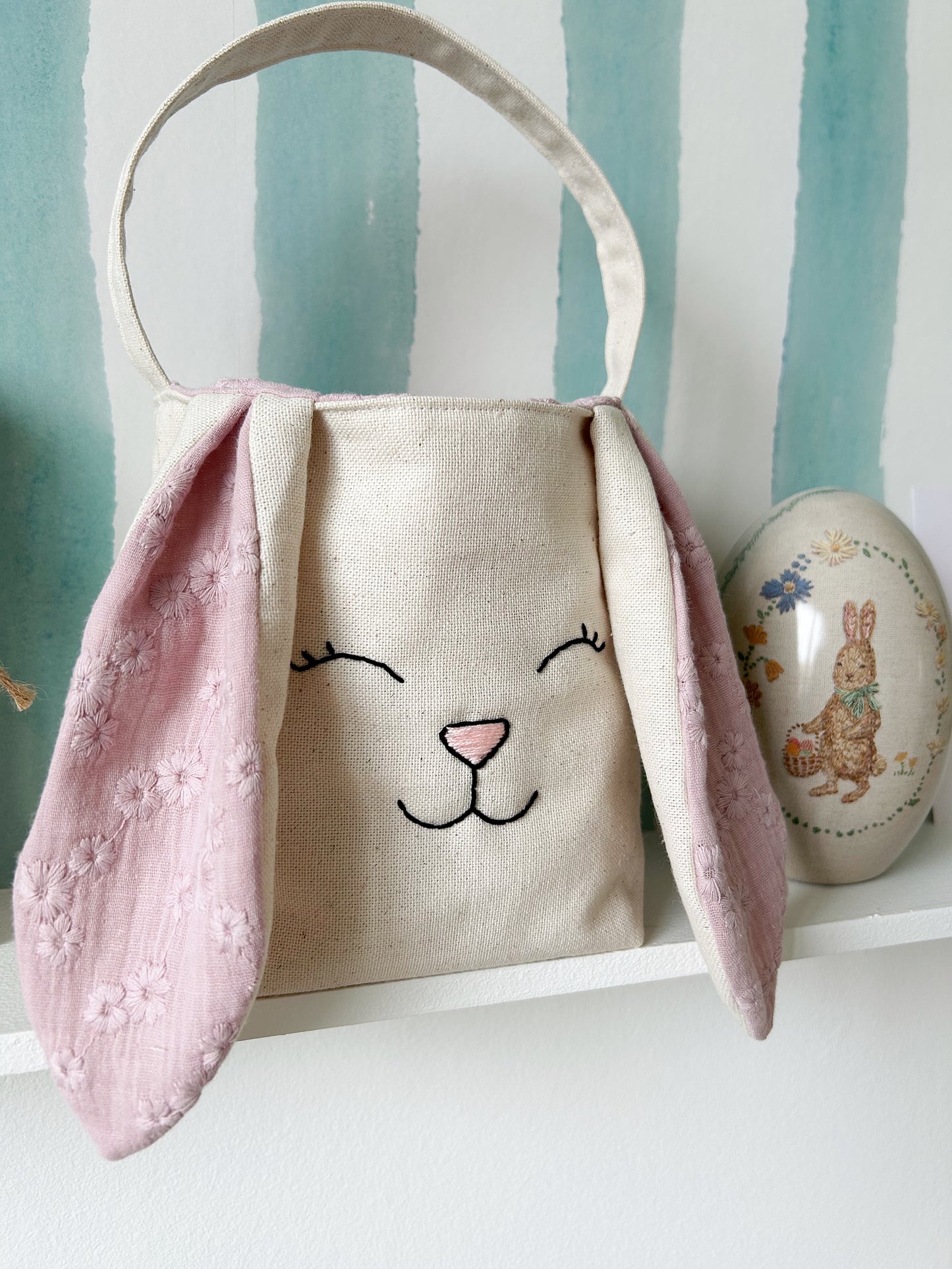 Panier lapin Pâques