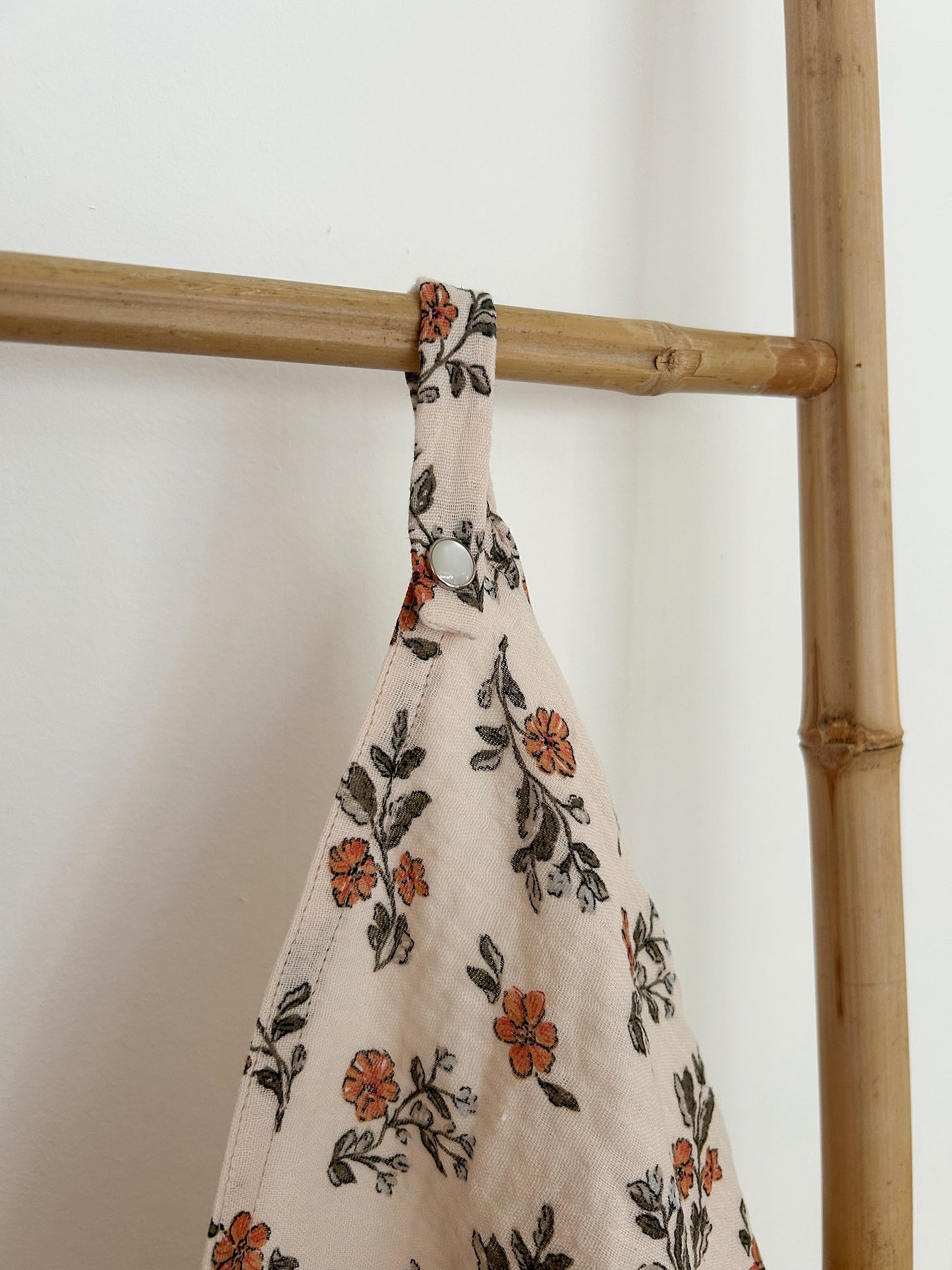 Lange en coton avec pression - Personnalisable