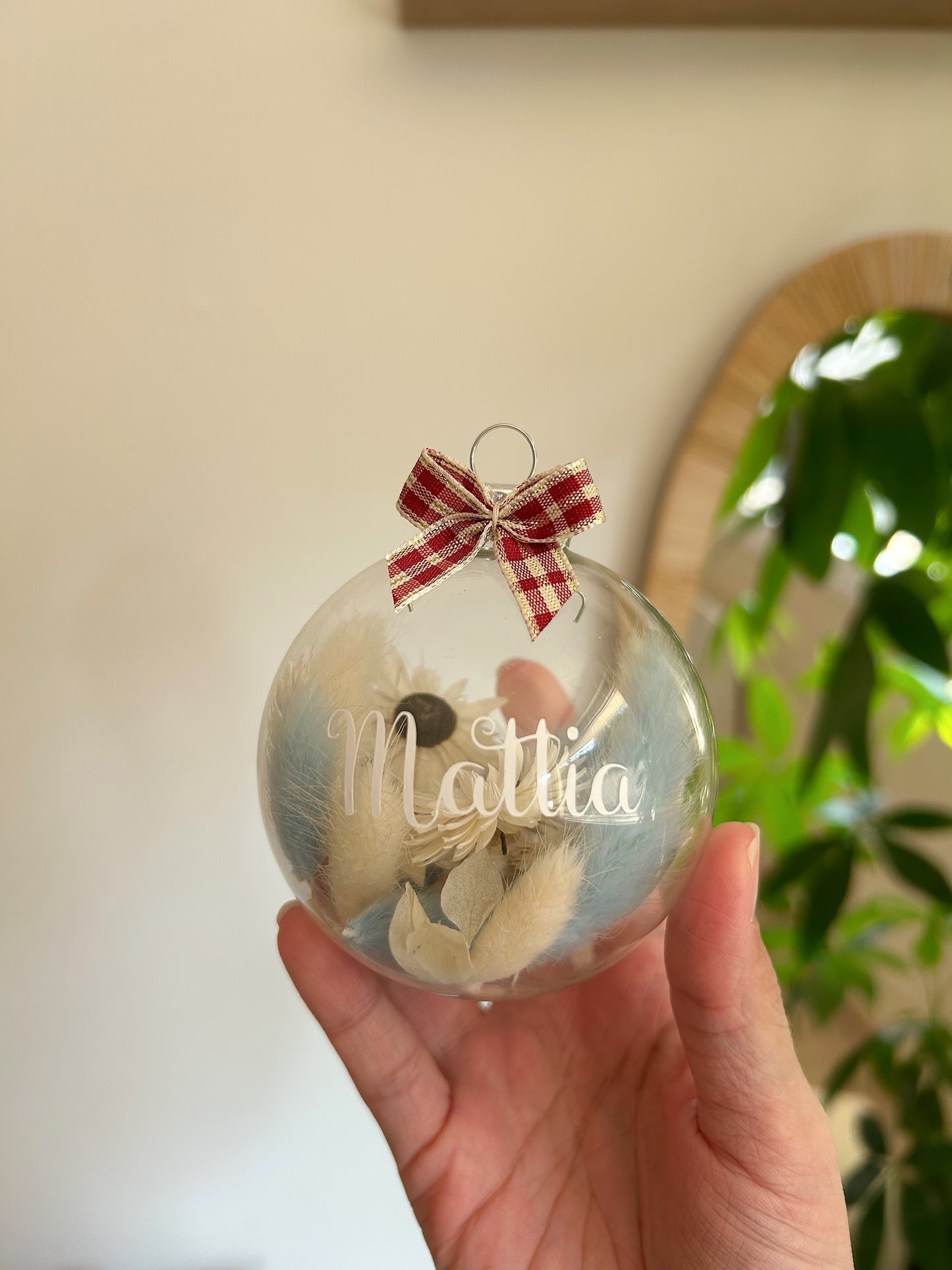 Boule en verre à personnaliser