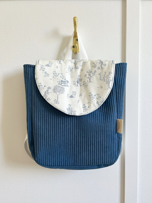 Sac à dos maternelle bleu
