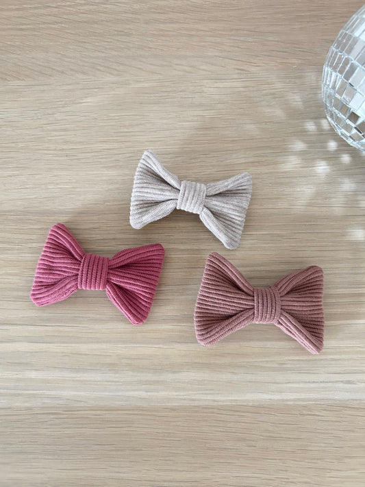 Trio de barrettes crocodile