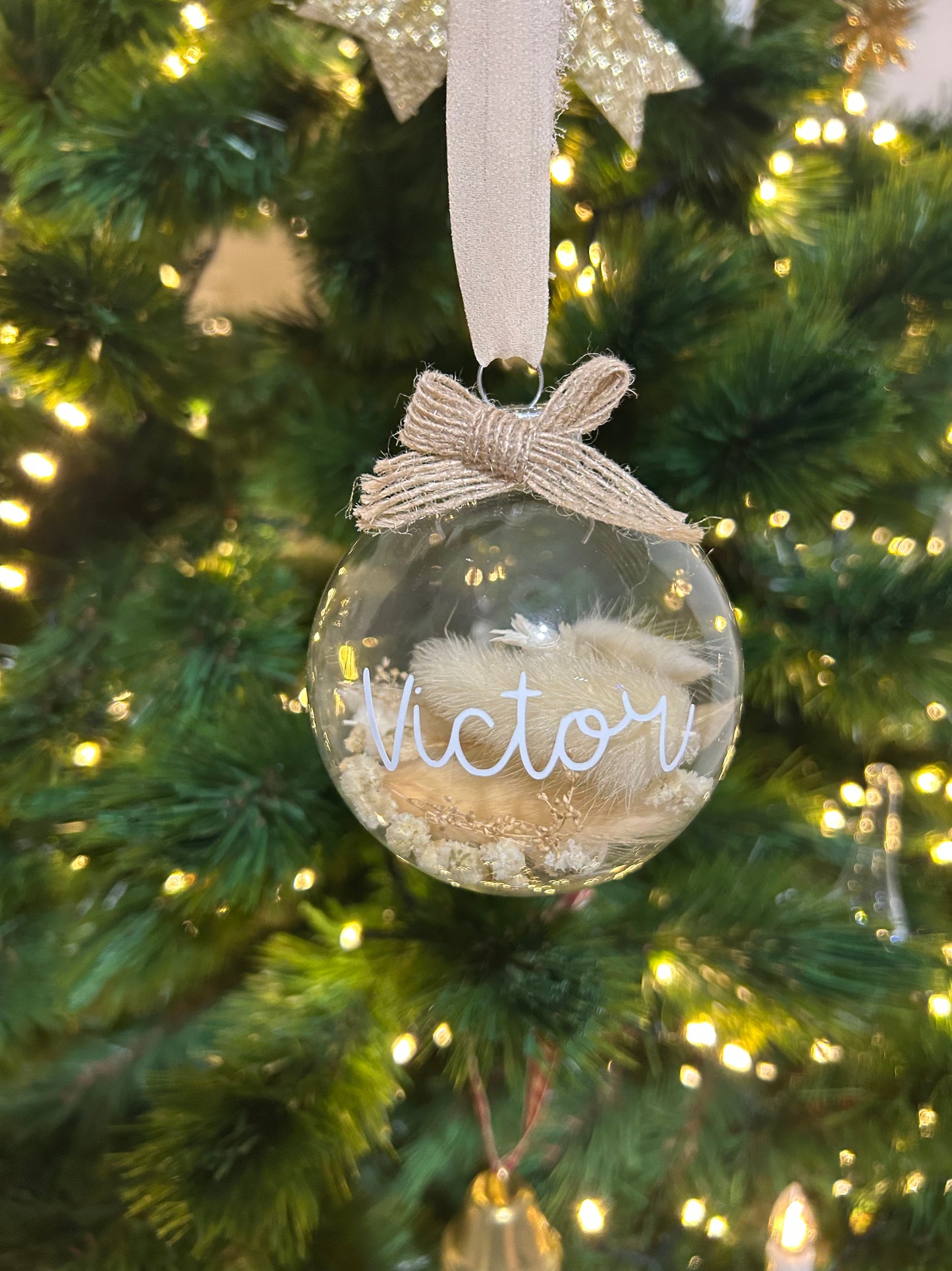 Boule en verre à personnaliser