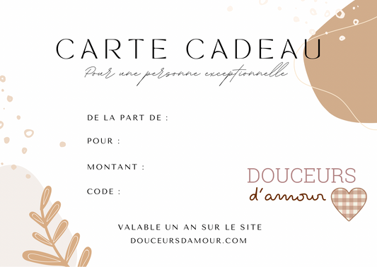 Carte cadeau