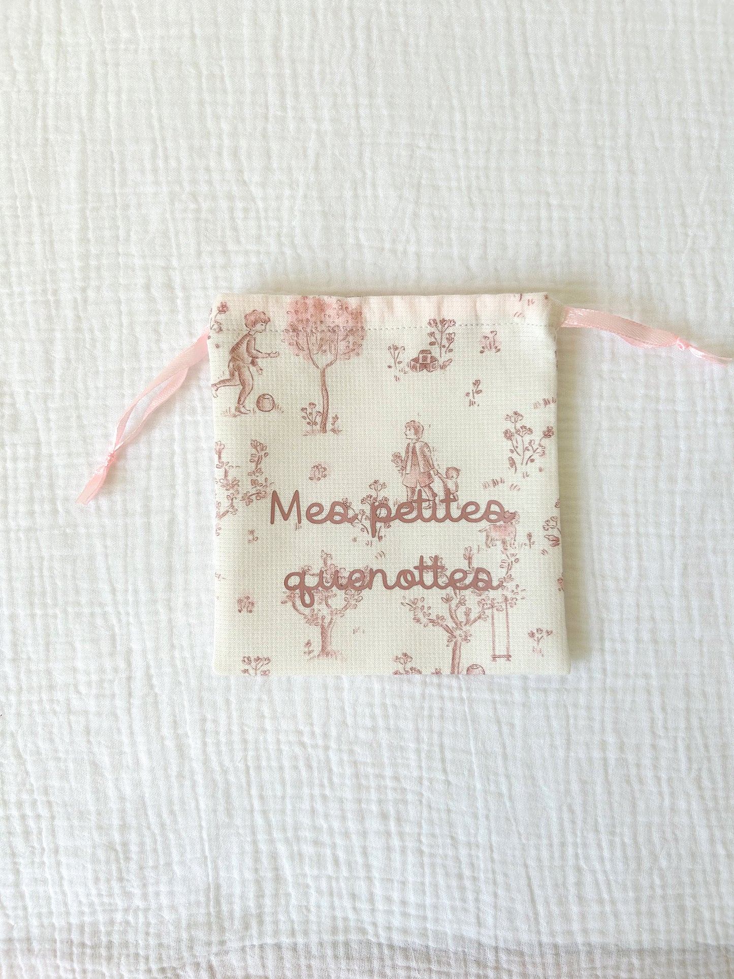 Dent de la Petite Souris en tissu - Pochette pour dent de lait artisanale