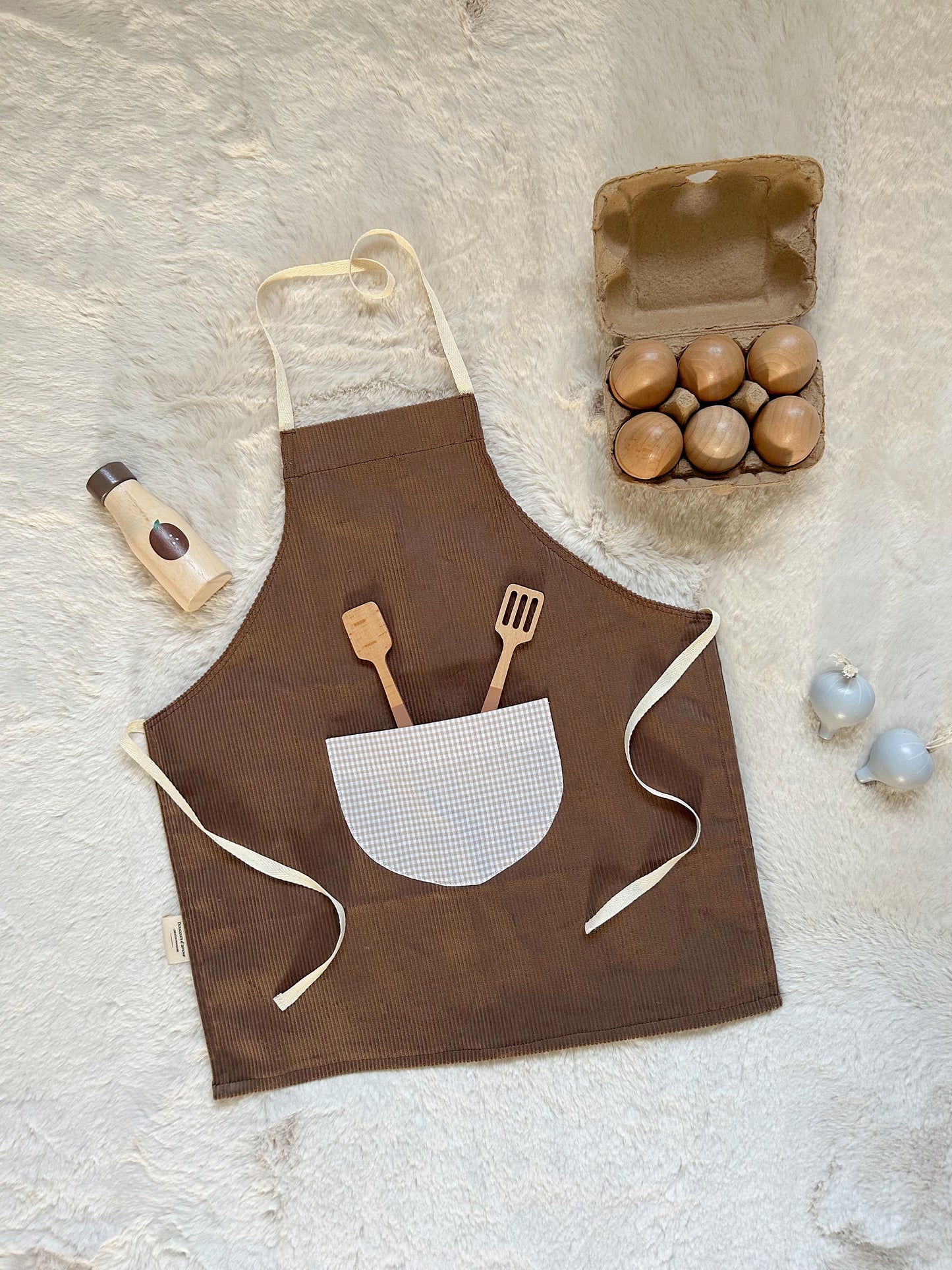 Tablier & Toque Edouard – Ensemble de Petit Chef
