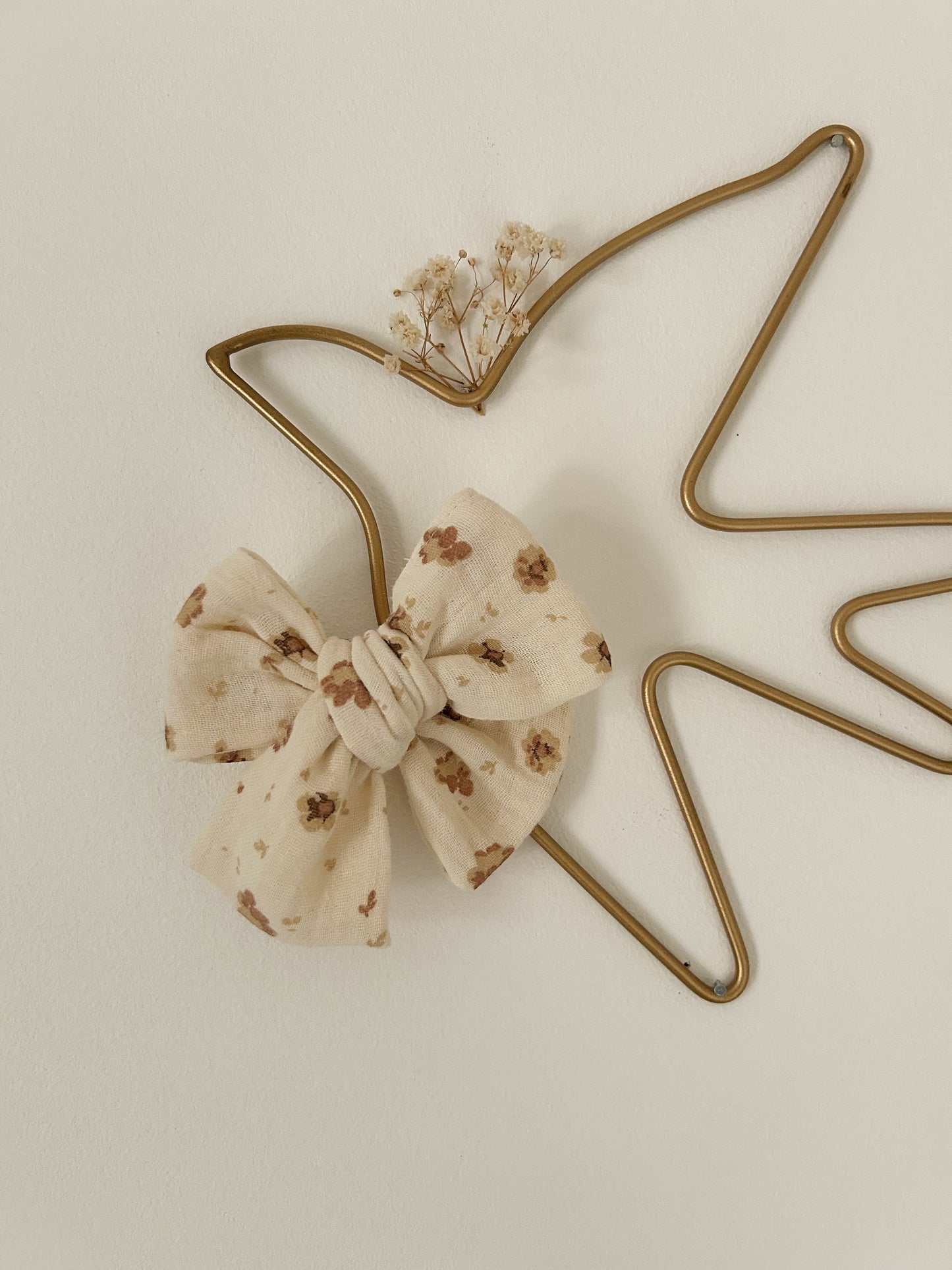 Barrettes noeud