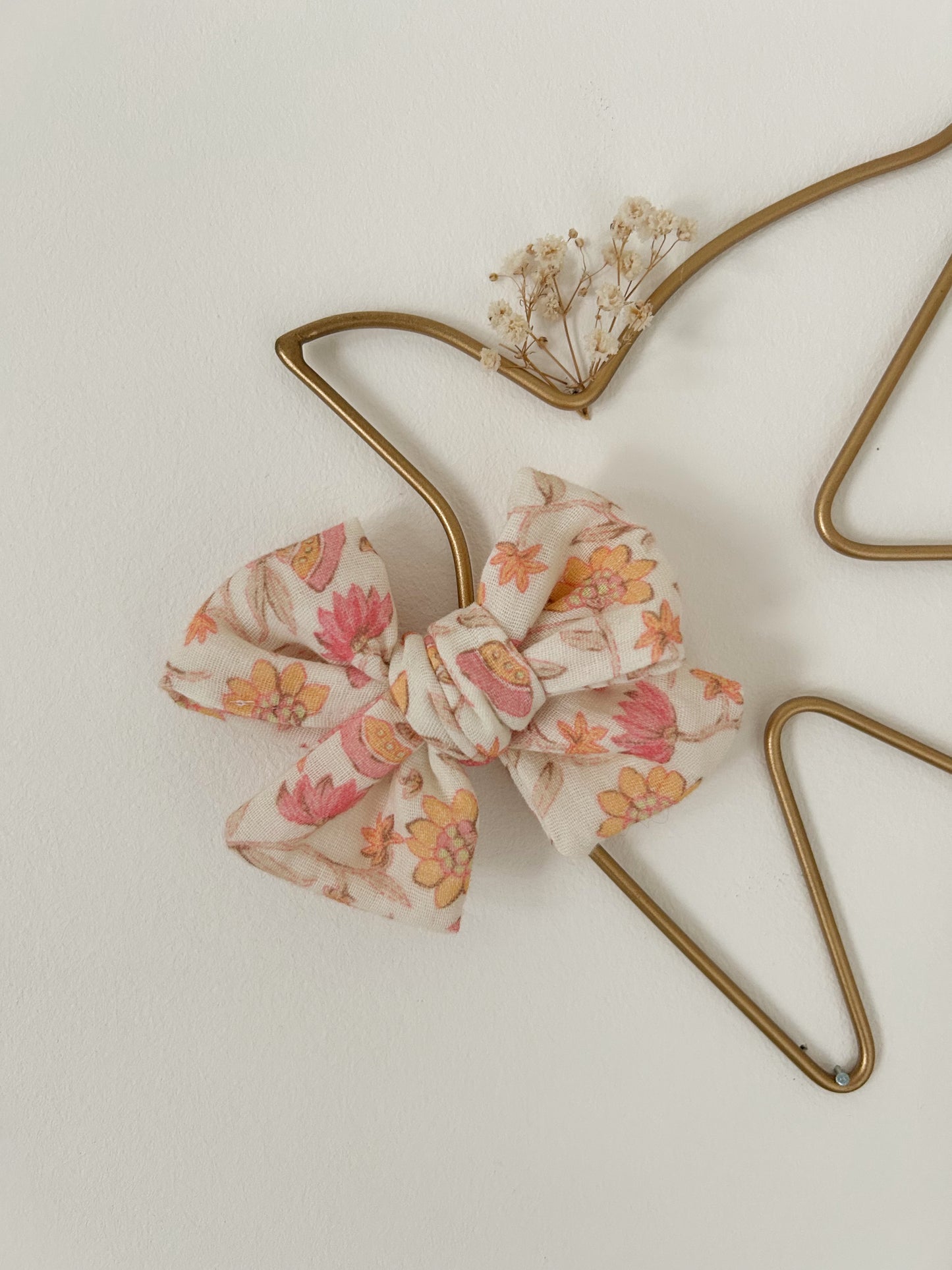 Barrettes noeud