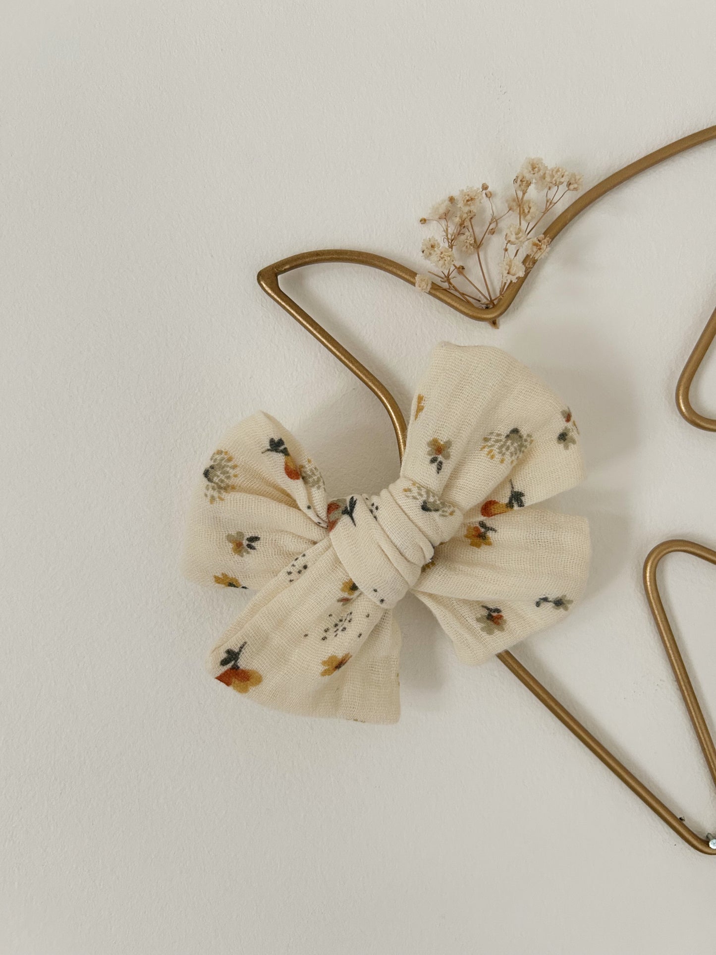 Barrettes noeud