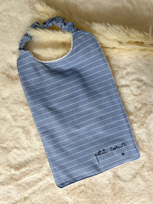 Bavoir élastique « Petit cœur »