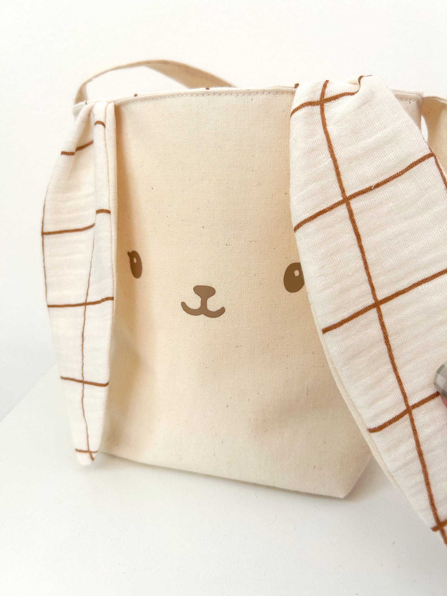 Panier lapin de Pâques personnalisé pour enfant – chasse aux œufs