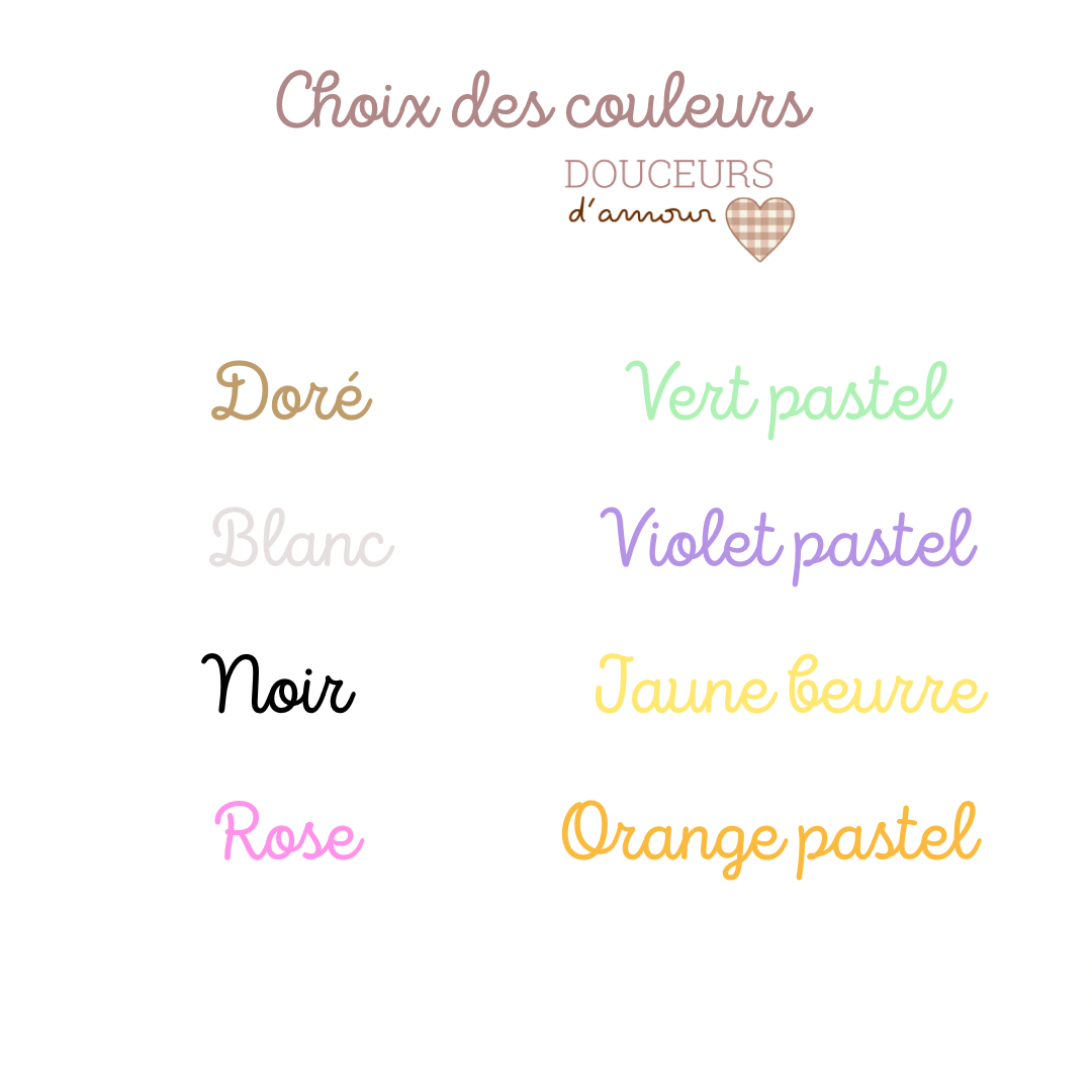 Marque page personnalisé