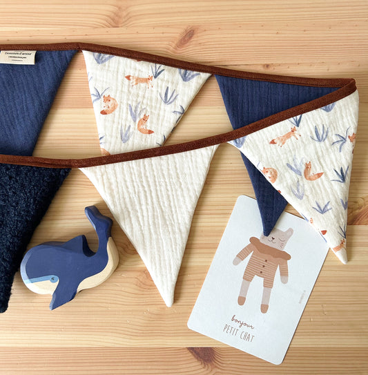 Banderole de fanions triangulaires