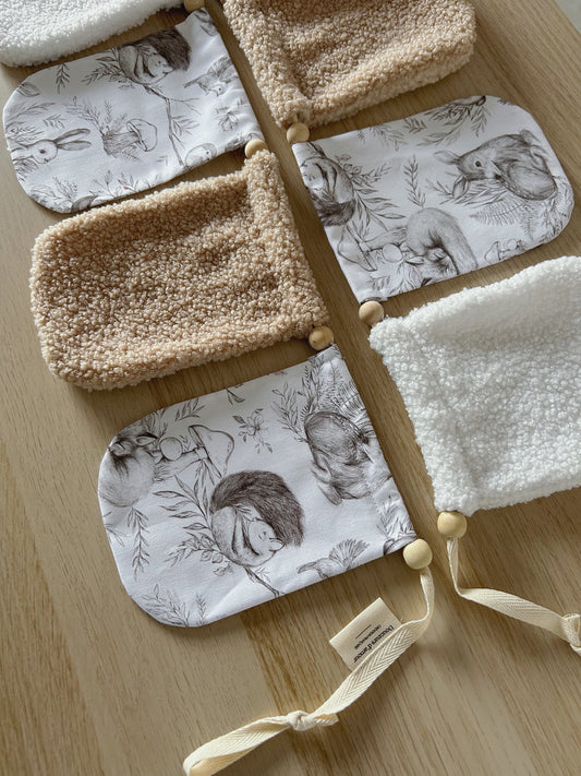 Banderoles fanions arrondis